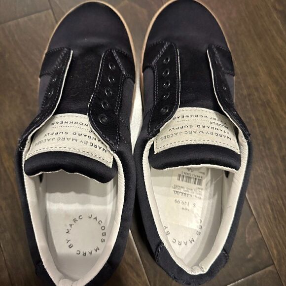 Nwot (Came with soles like that) Marc by Marc Jacobs, Flats, Size 9, Navy, MBMJ - Picture 2 of 6